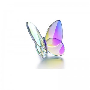 BACCARAT IRIDESCENT BUTTERFLY.