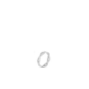 Roberto Coin 18K Small Diamond Infinity Ring