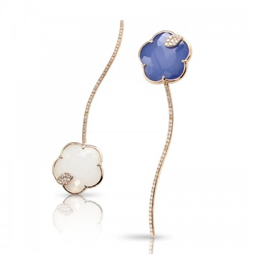 https://www.williambarthman.com/upload/product/Pasquale Bruni 18k Rose Gold Joli Earrings with White Agate and Lapis Lazuli Doublet, White Agate and Mother of Pearl Doublet, White and Champagne Diamonds