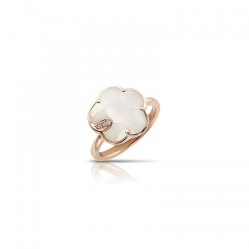 https://www.williambarthman.com/upload/product/Pasquale Bruni 18k Rose Gold Petit Joli Ring with White Agate, White and Champagne Diamonds