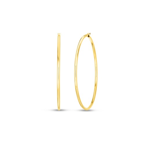 https://www.williambarthman.com/upload/product/Roberto Coin 18 Karat Yellow Gold Perfect Gold Hoop Earrings