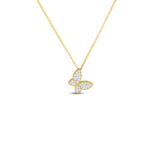 https://www.williambarthman.com/upload/product/Roberto Coin 18K Yellow Gold Princess Butterfly Diamond Pendant Necklace