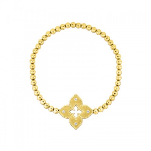 https://www.williambarthman.com/upload/product/Roberto Coin Petite 18K Yellow Gold Stretch Venetian Princess Bracelet With Large Flower