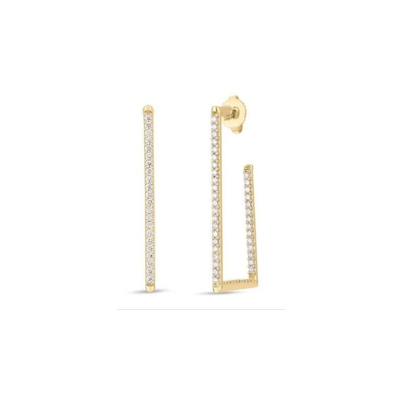 https://www.williambarthman.com/upload/product/Roberto Coin 18K Yellow Gold Small Rectangular Diamond Earrings
