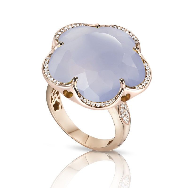https://www.williambarthman.com/upload/product/Pasquale Bruni 18K Rose Gold Bon Ton Ring with Blue Chalcedony and Diamonds