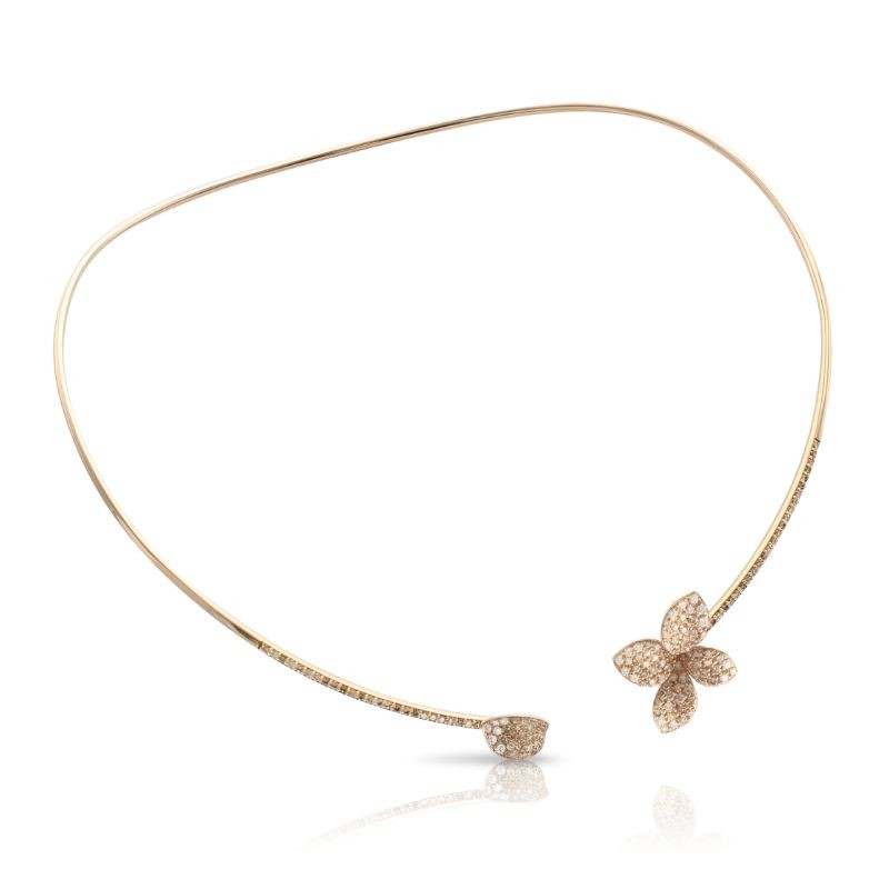 https://www.williambarthman.com/upload/product/Pasquale Bruni 18k Rose Gold Petit Garden Diamond Necklace