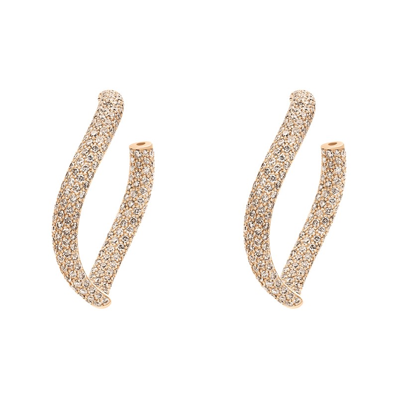 https://www.williambarthman.com/upload/product/Pasquale Bruni 18K Rose Gold Sensual Touch Earrings with Champagne Diamonds
