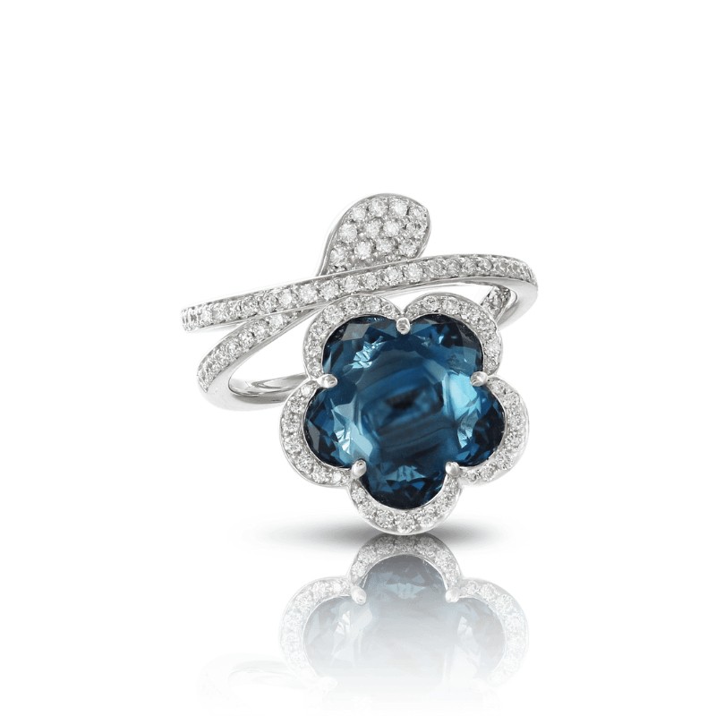 https://www.williambarthman.com/upload/product/18K WHITE GOLD BON TON RING WITH DIAMONDS AND BLUE STONE DIAMOND .63CTW. SEM CUT 8.47 BLUE STONE