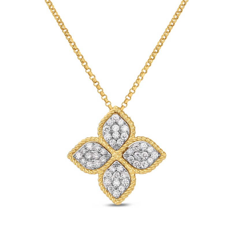 https://www.williambarthman.com/upload/product/ROBERTO COIN 18K YELLOW AND WHITE GOLD DIAMOND PRINCESS FLOWER LARGE PENDANT. .45CT