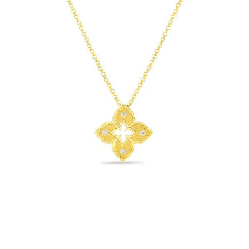 https://www.williambarthman.com/upload/product/18K YELLOW GOLD DIAMOND PETIT VENETIAN NECKLACE XS 0.02. 