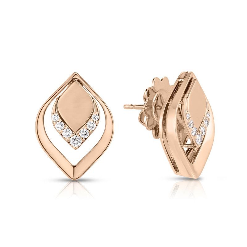 https://www.williambarthman.com/upload/product/Roberto Coin 18K Rose Gold Single Petal Diamond Stud Earrings