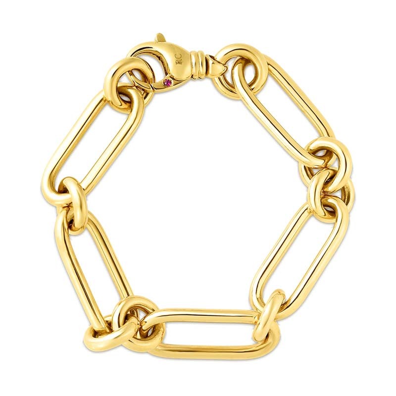 https://www.williambarthman.com/upload/product/Roberto Coin 18Kt Gold Oro Classic Bracelet