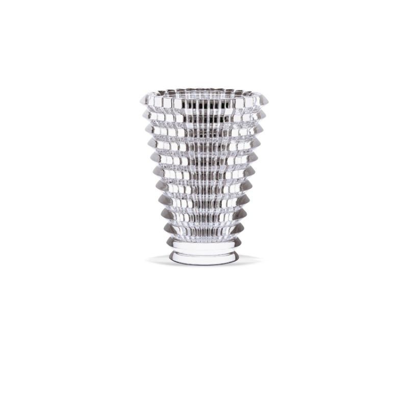 https://www.williambarthman.com/upload/product/clear crystal small EYE vase w/ridged sides tapered toward bottom.