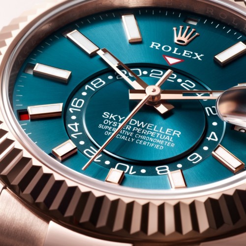 The @Rolex Oyster Perpetual Sky-Dweller fashioned ...