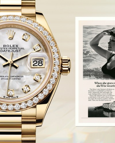 The @Rolex Lady-Datejust pays homage to pioneering...