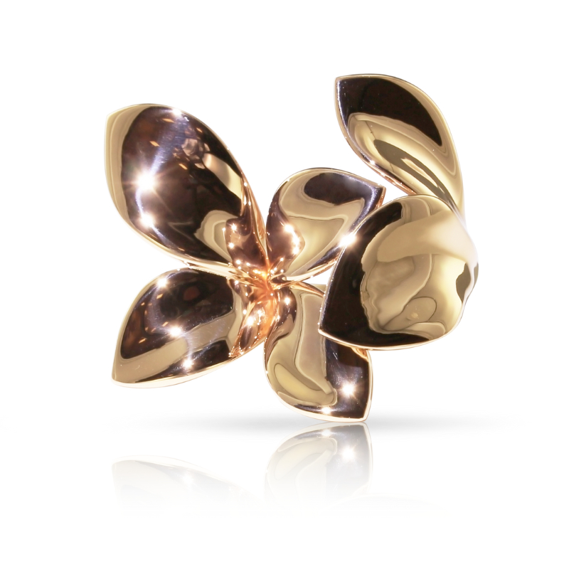 18K ROSE GOLD GIARDINI SEGRETI RING. 