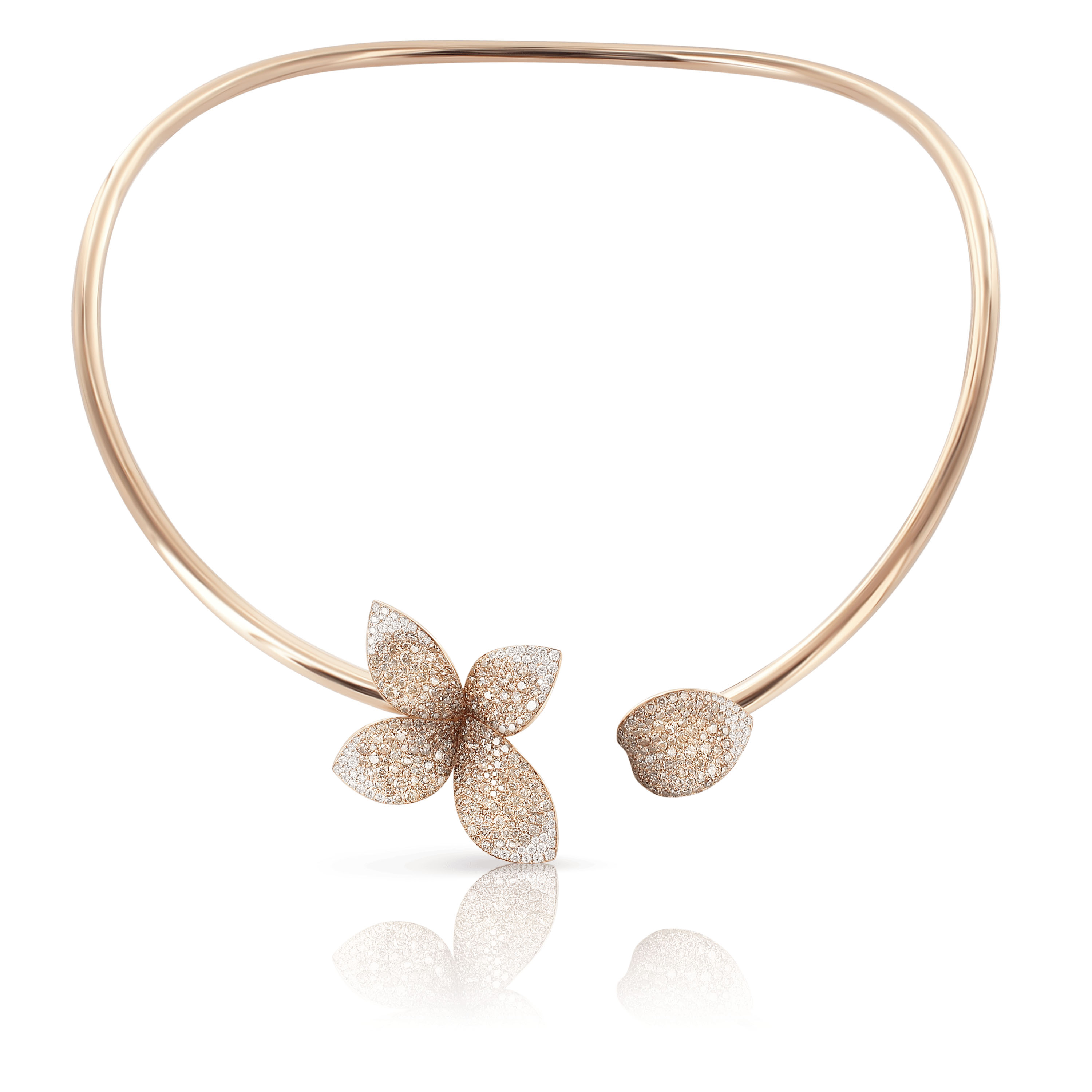 PASQUALE BRUNI GIARDINI SEGRETIm  DIAMOND NECKLACE DIA-4.15 GLD-35.79. 