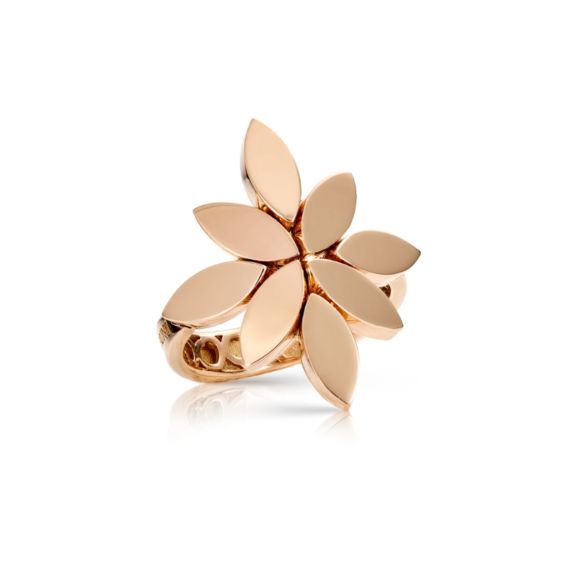 18K ROSE GOLD GHIRLANDA LUCE DI LOTO RING (SIZE 13) GLD-5.30. 