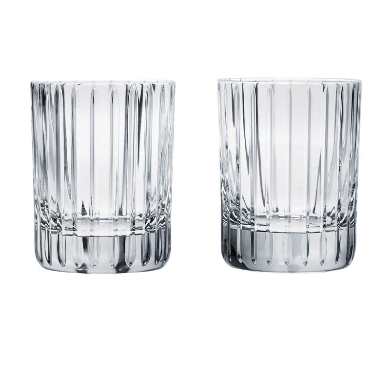 box of 2 harmonie tumbler crystal glasses BACCARAT.