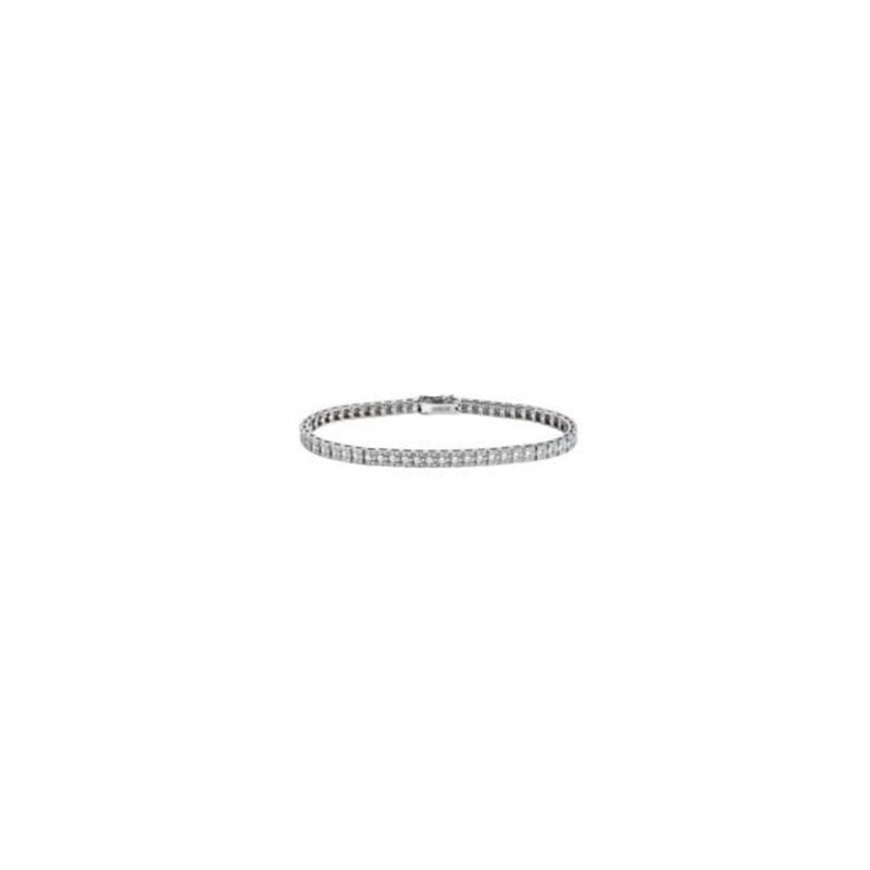 Damiani 18K White Gold Belle Epoque Diamond Tennis Bracelet