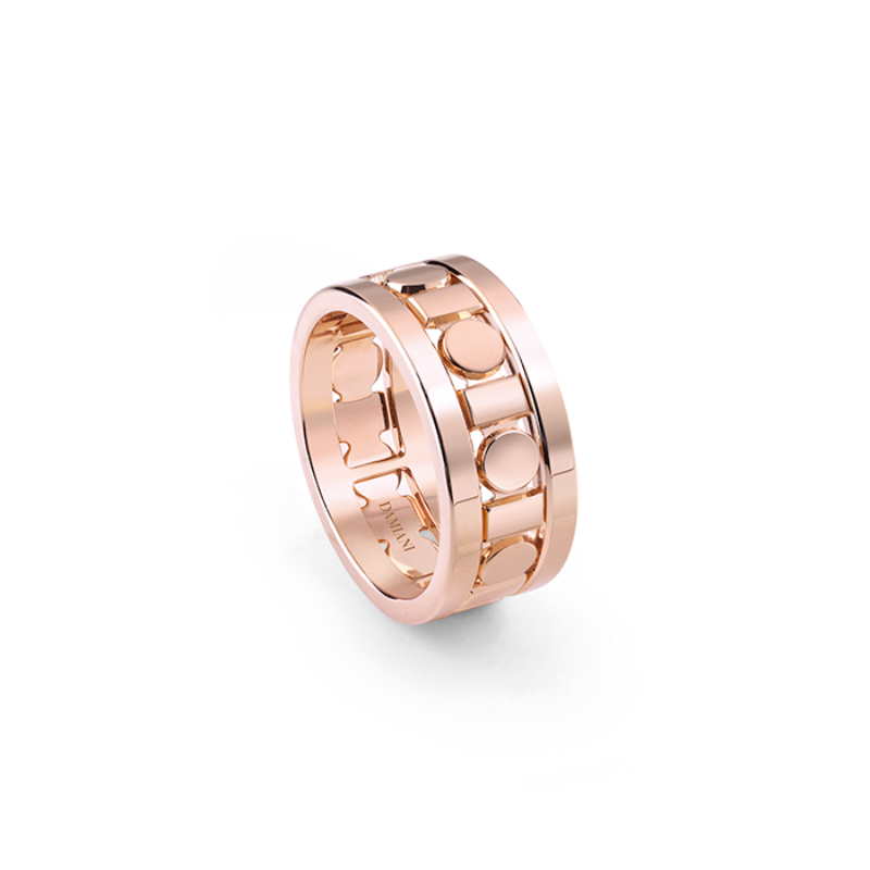 DAMIANI 18K ROSE GOLD BELLE EPOQUE REEL. 