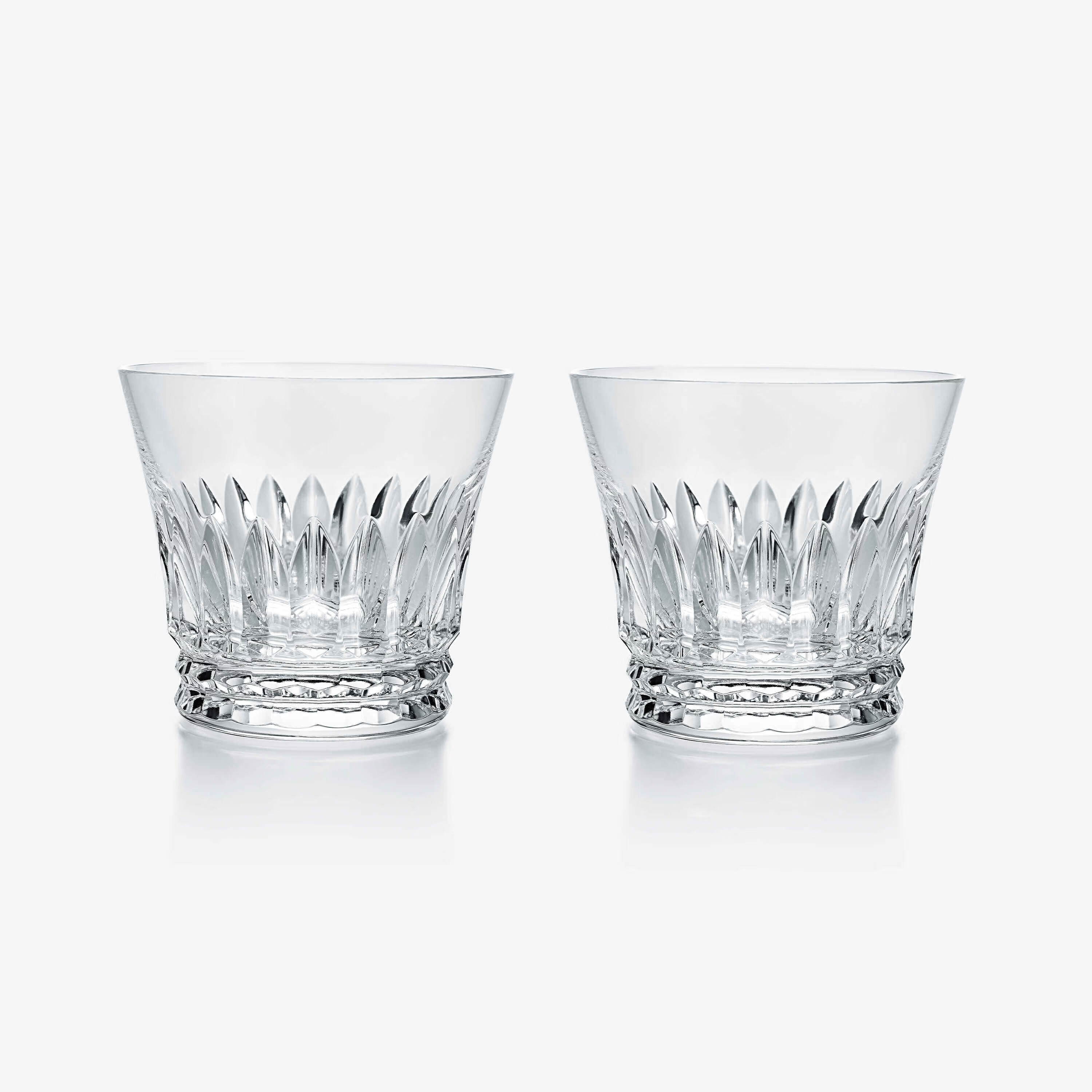 BACCARAT EVERYDAY TIARA TUMBLER #3 SET OF 2.