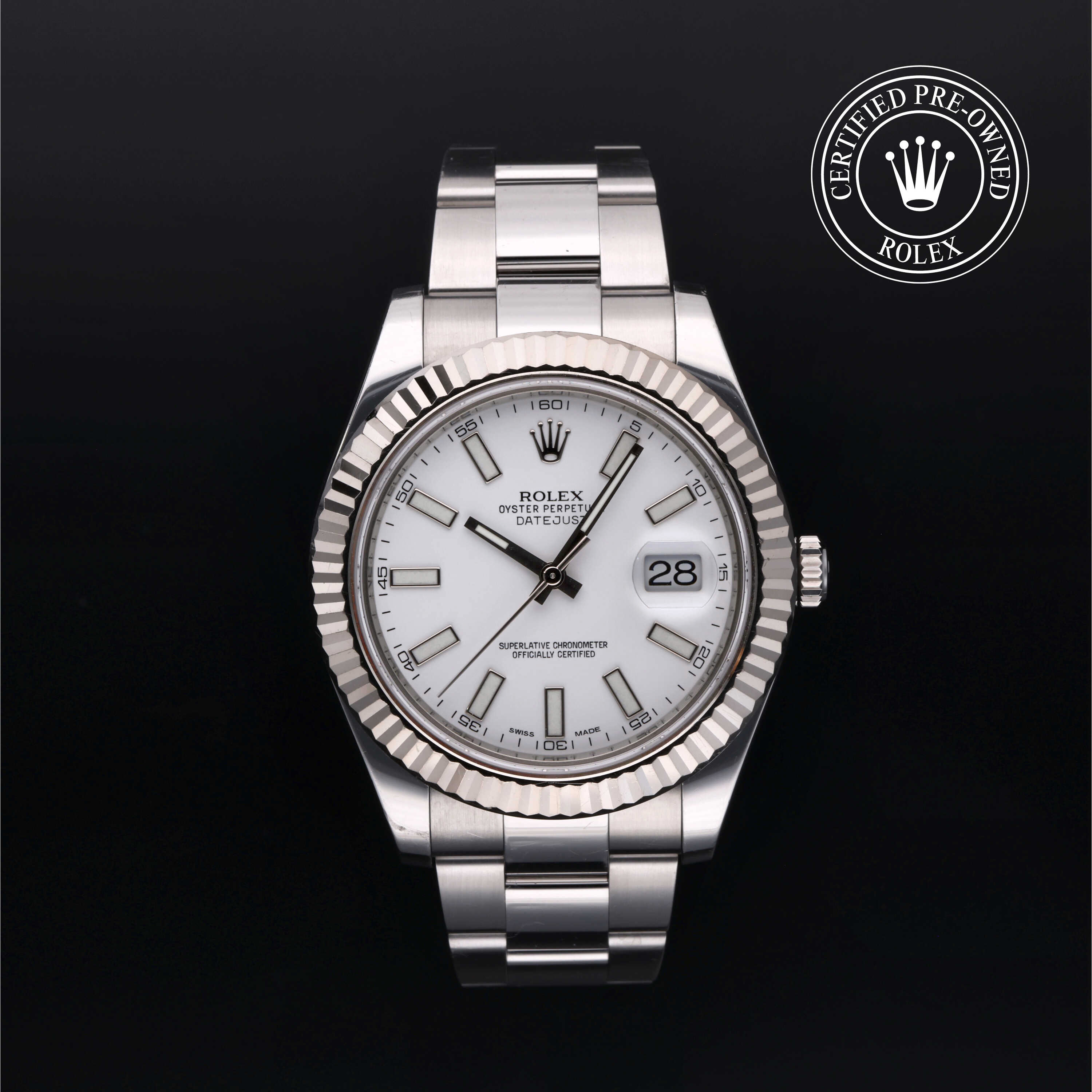 Rolex Certified Pre-Owned Oyster Perpetual Datejust II 41mm in  