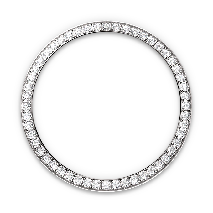 Diamond-set bezel