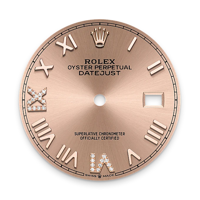 Rosé-colour dial