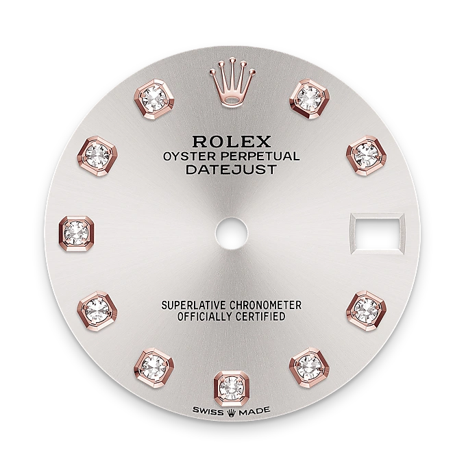 Silver dial