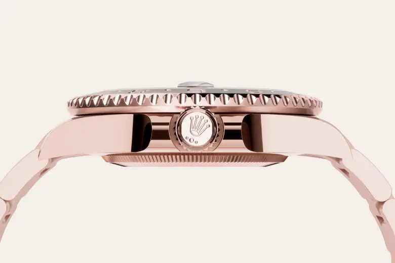 18 kt Everose gold